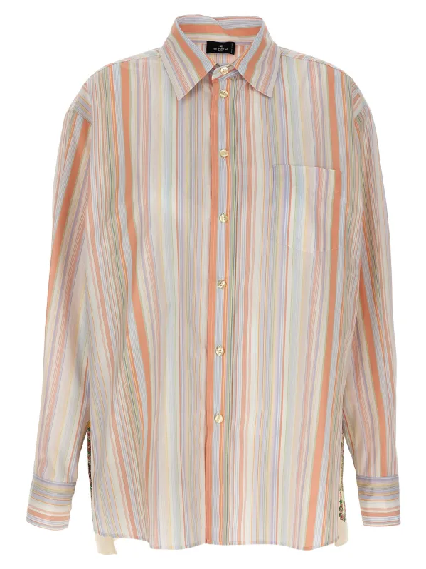 Paisley insert shirt sold by Lord & Taylor