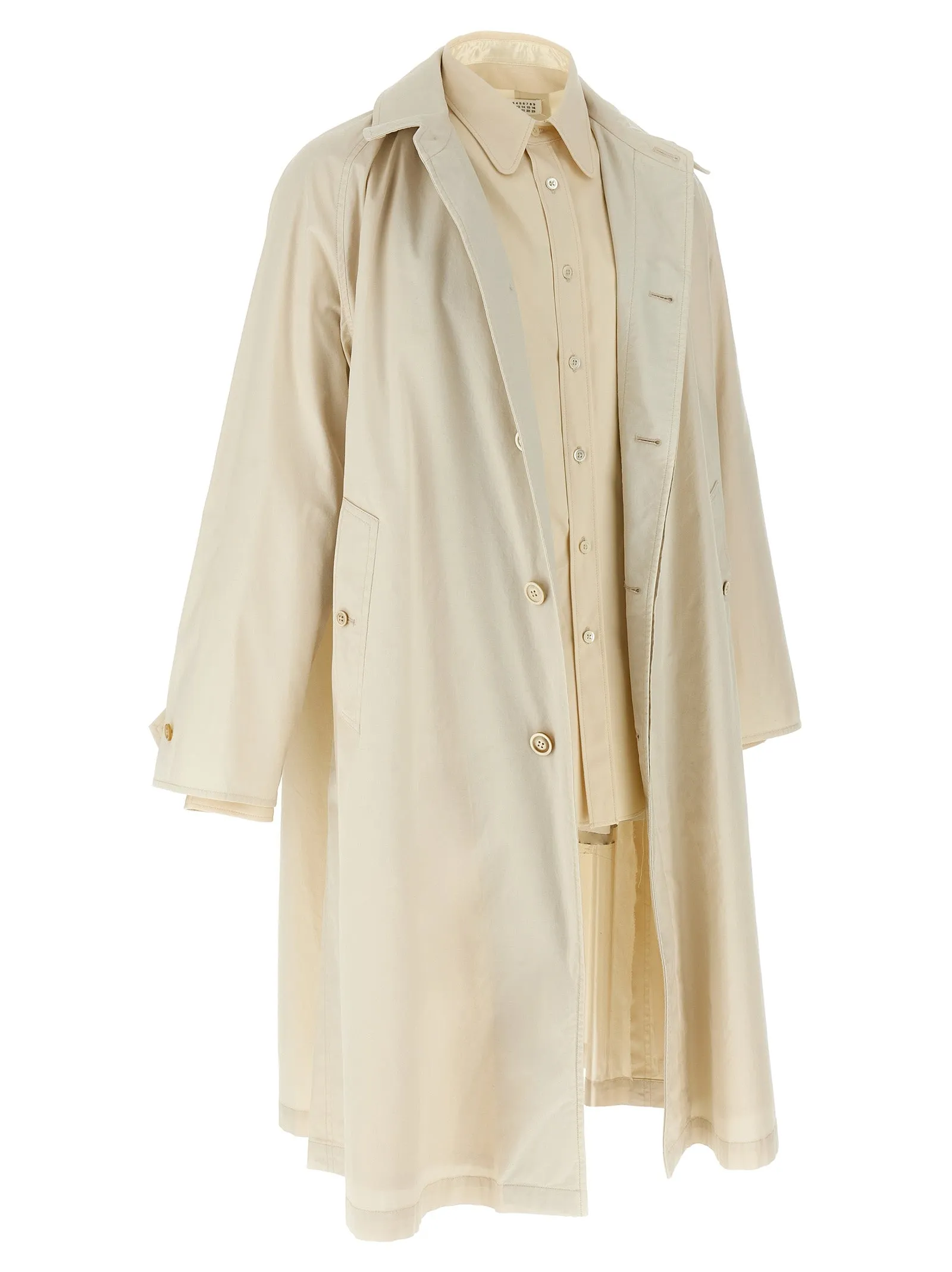 Layered trench coat sold by Lord & Taylor product image thumbnail 3