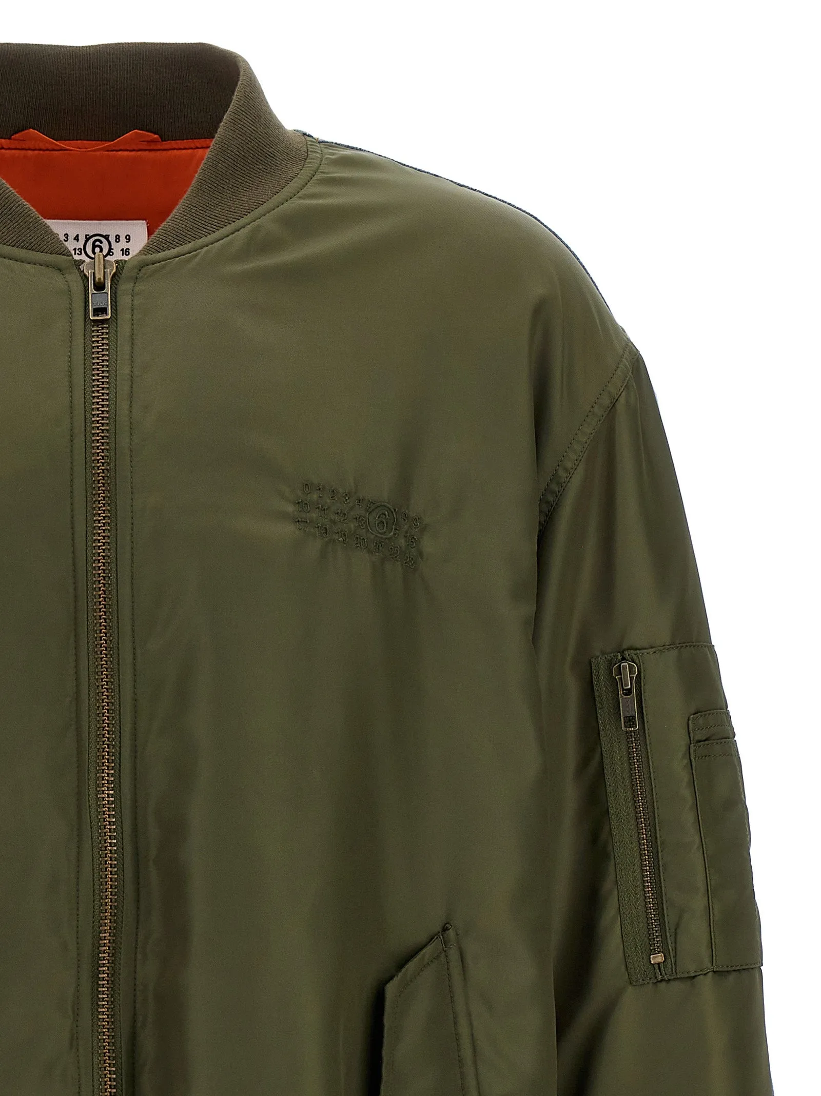 Bimaterial bomber jacket sold by Lord & Taylor product image thumbnail 3