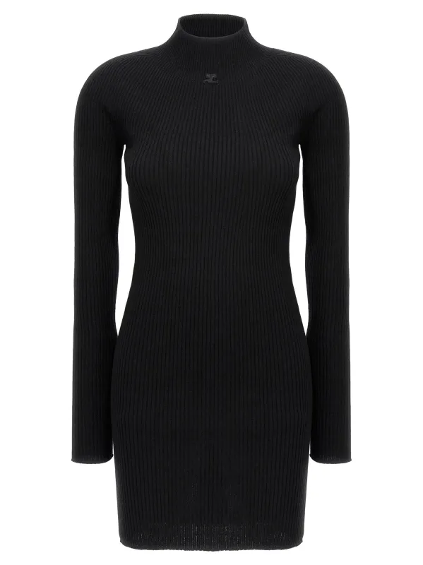 'Solar Light Rib' dress made by Courreges