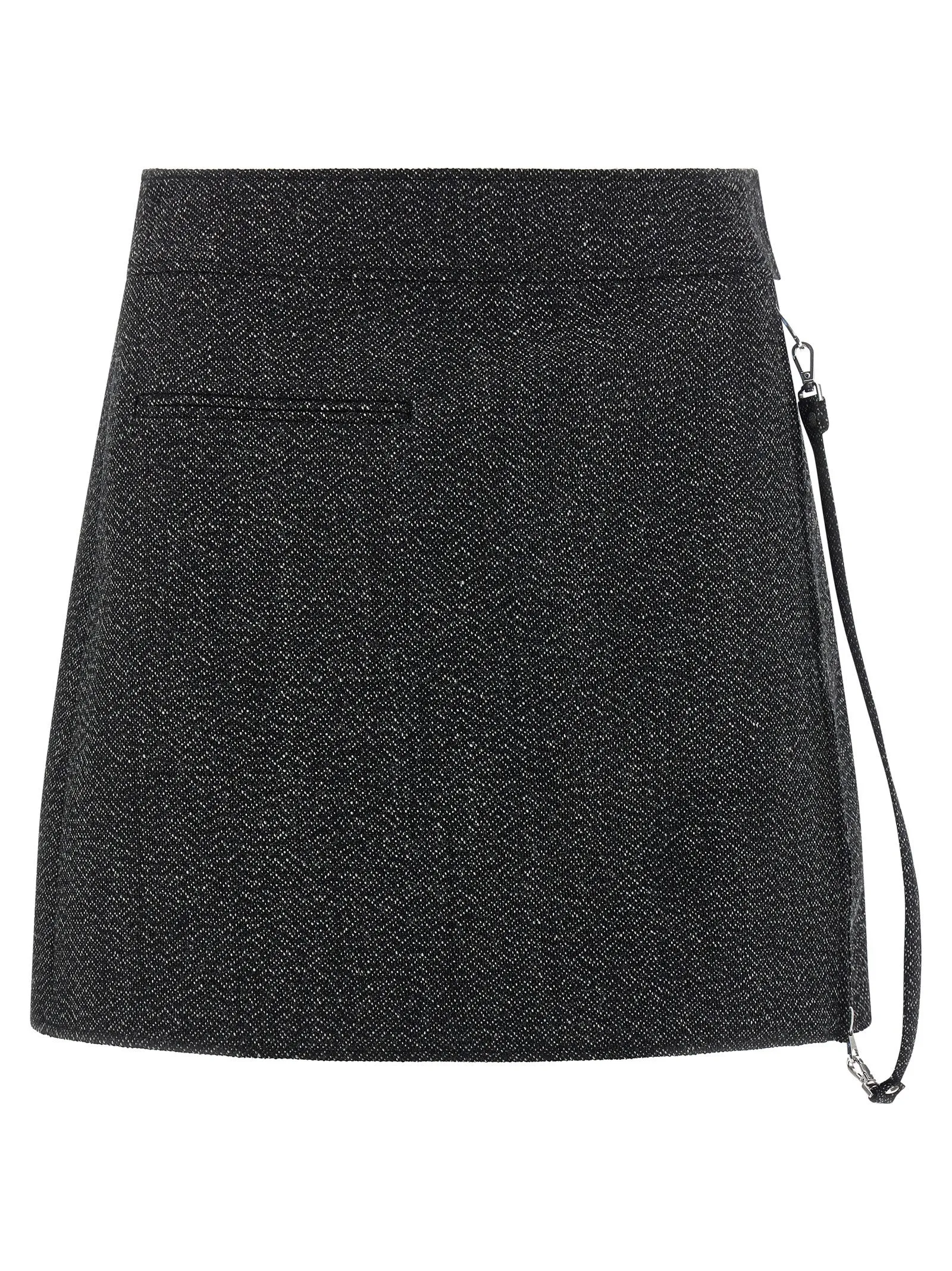 'Zipped Caviar Mini' skirt sold by Lord & Taylor