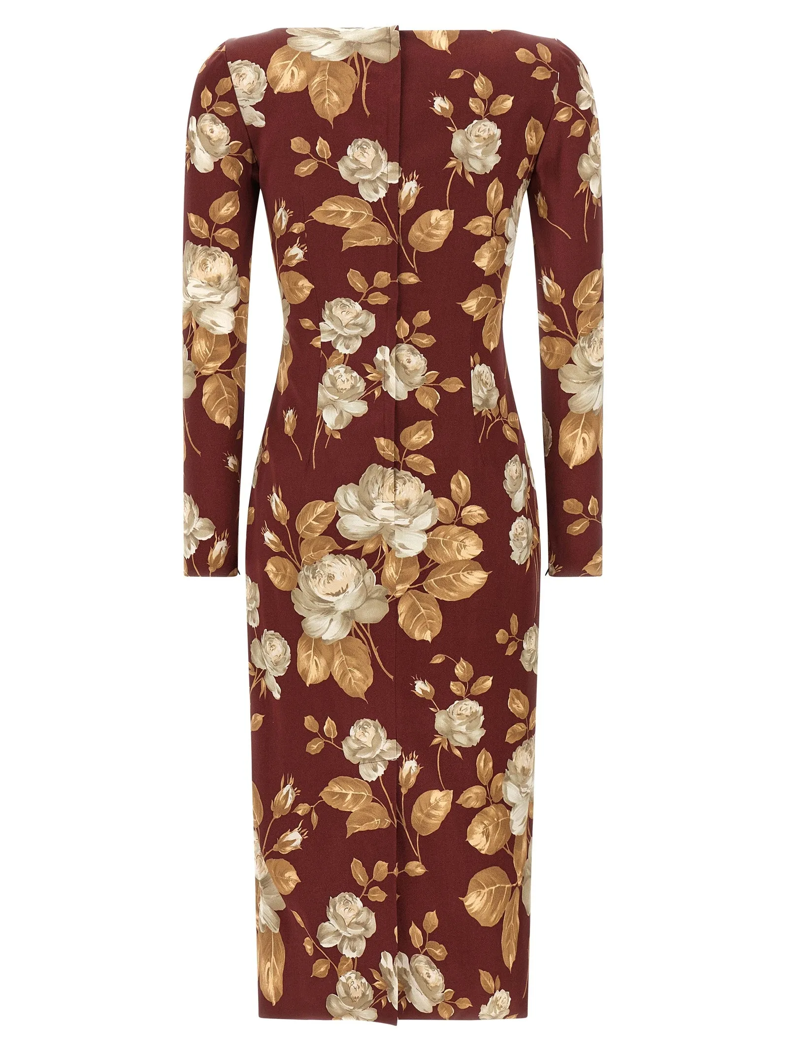 Rose print dress sold by Lord & Taylor product image thumbnail 2