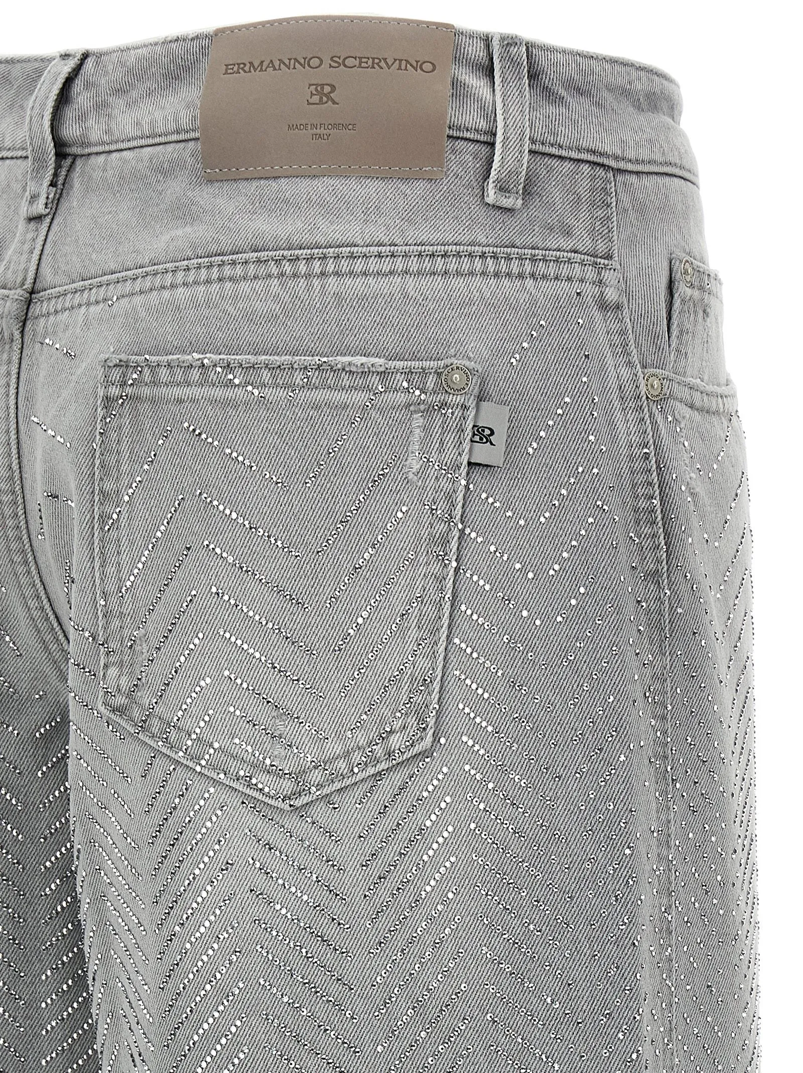 Rhinestone jeans sold by Lord & Taylor product image thumbnail 4