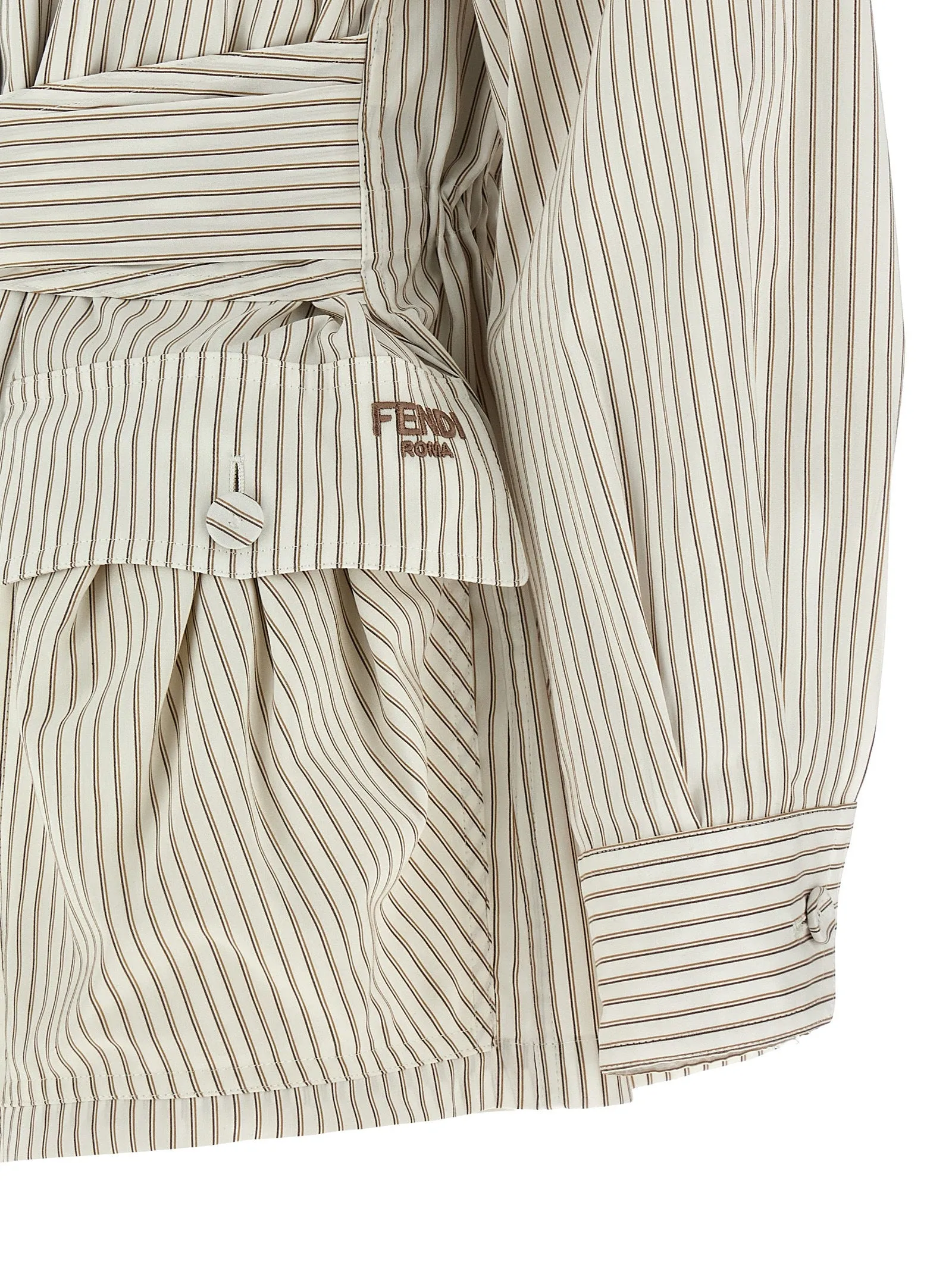 Striped blouson sold by Lord & Taylor product image thumbnail 4
