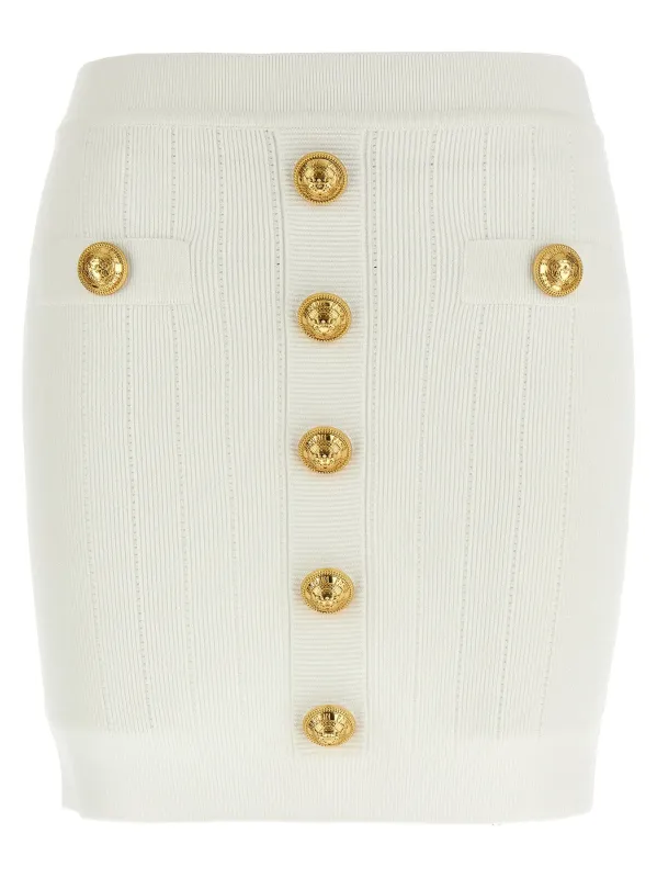 'Chiocciola' skirt made by Balmain