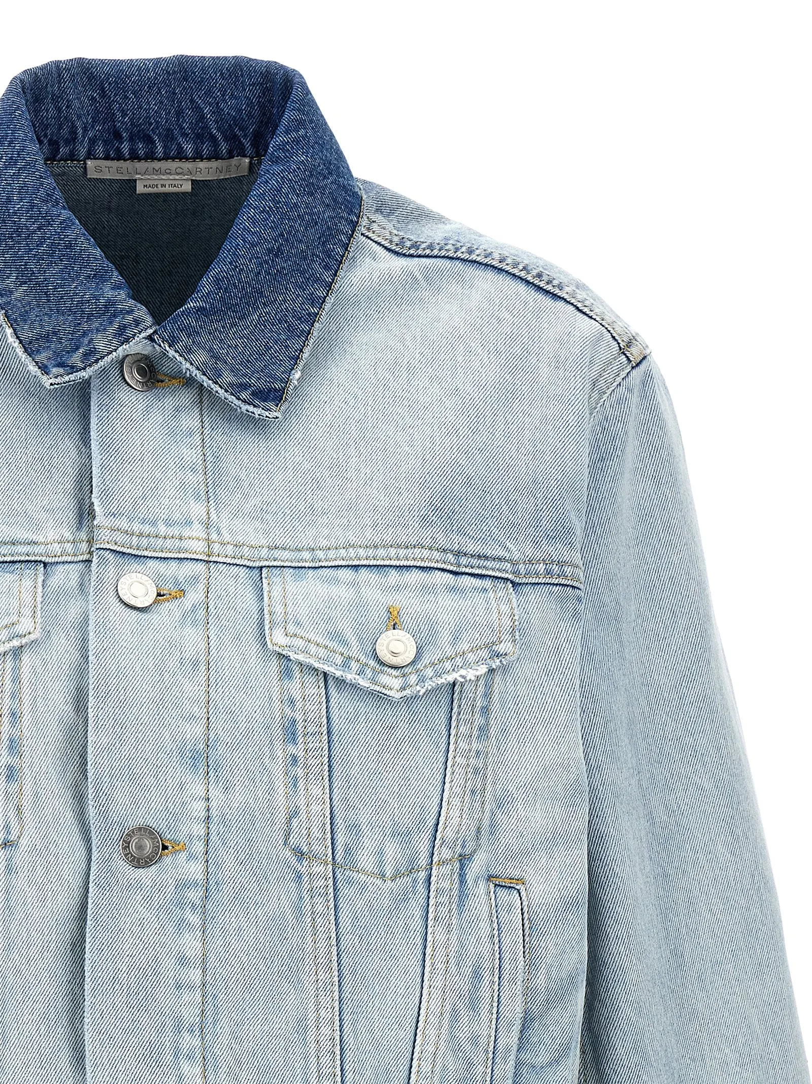 Layered denim jacket sold by Lord & Taylor product image thumbnail 3