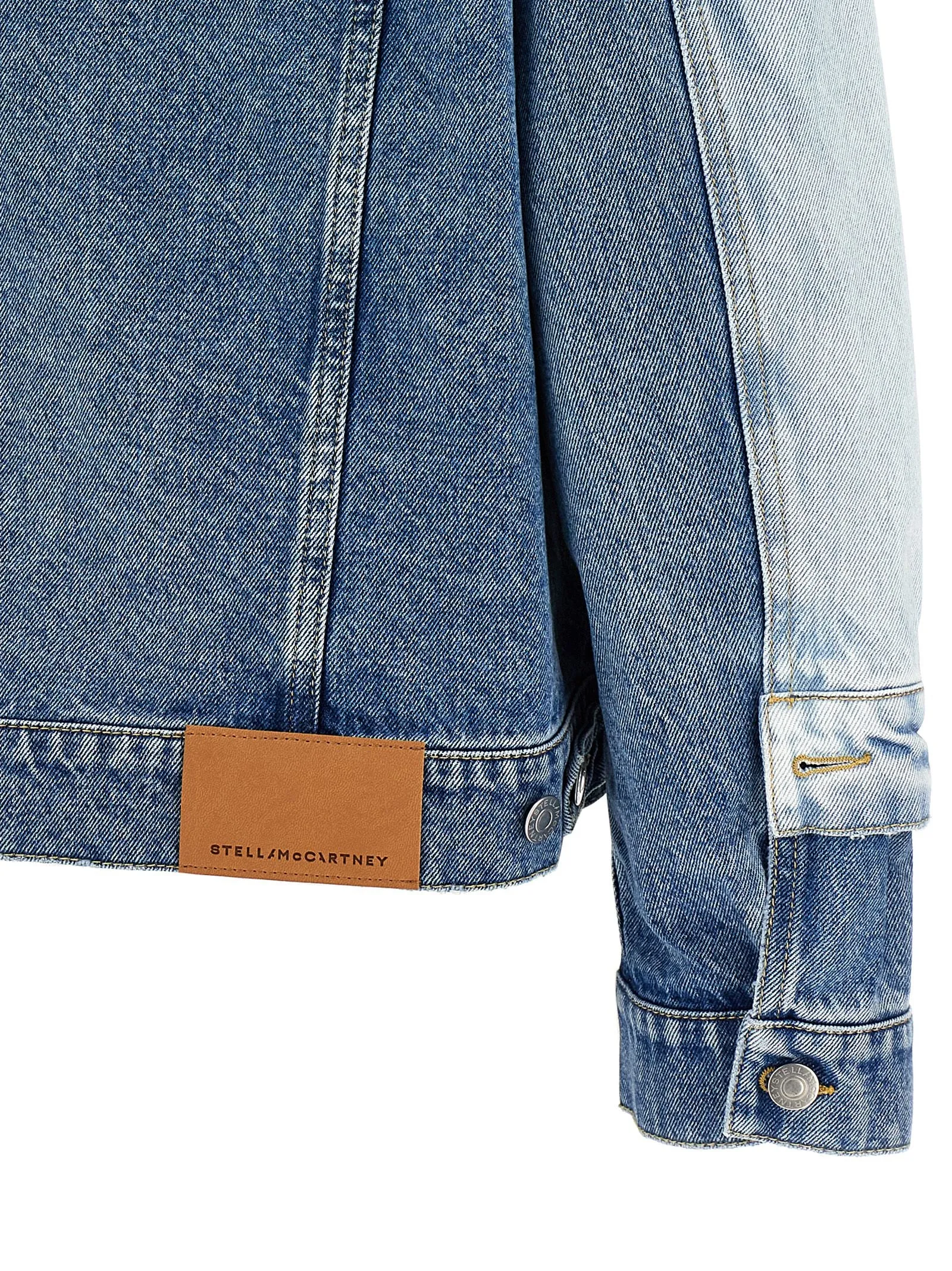 Layered denim jacket sold by Lord & Taylor product image thumbnail 4