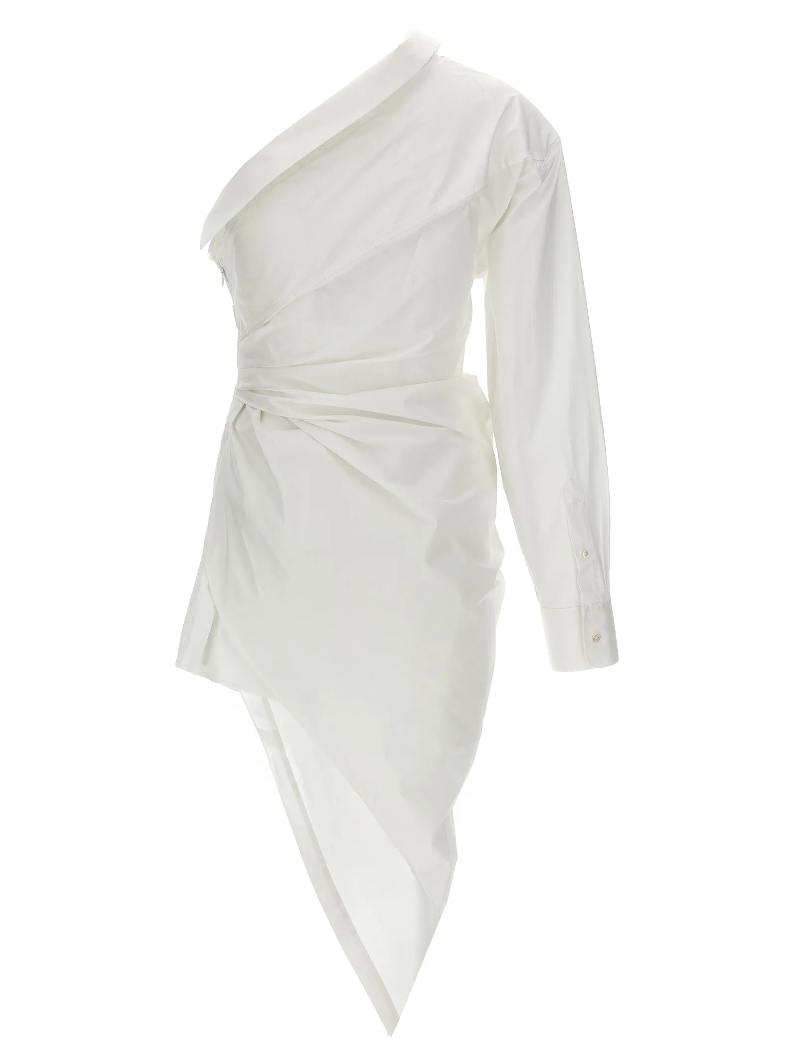 Asymmetrical shirt dress sold by Lord & Taylor product image thumbnail 2