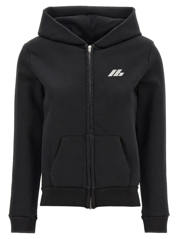 Logo print hoodie made by Balenciaga