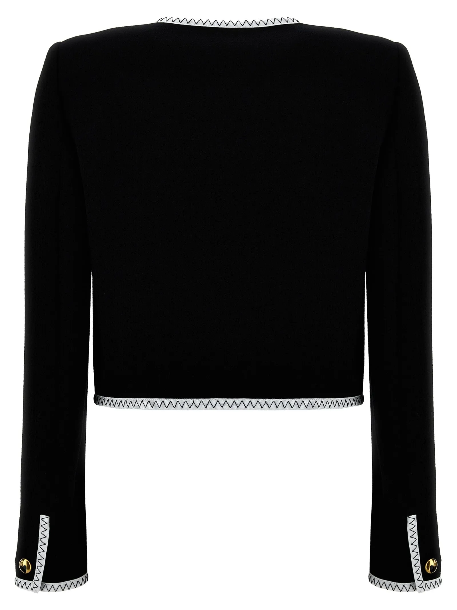 Crepe short jacket sold by Lord & Taylor product image thumbnail 2