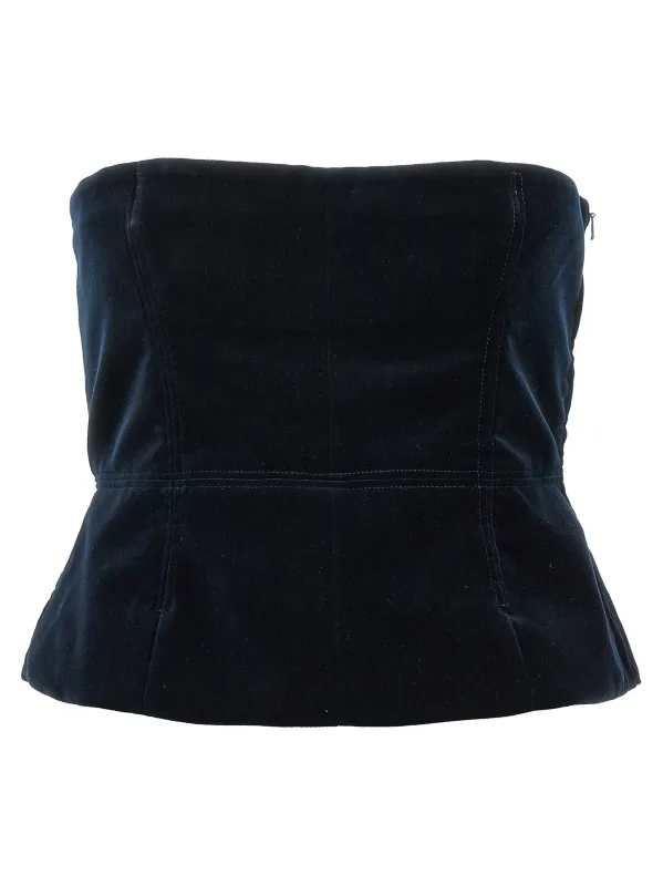 Velvet top made by Tom Ford