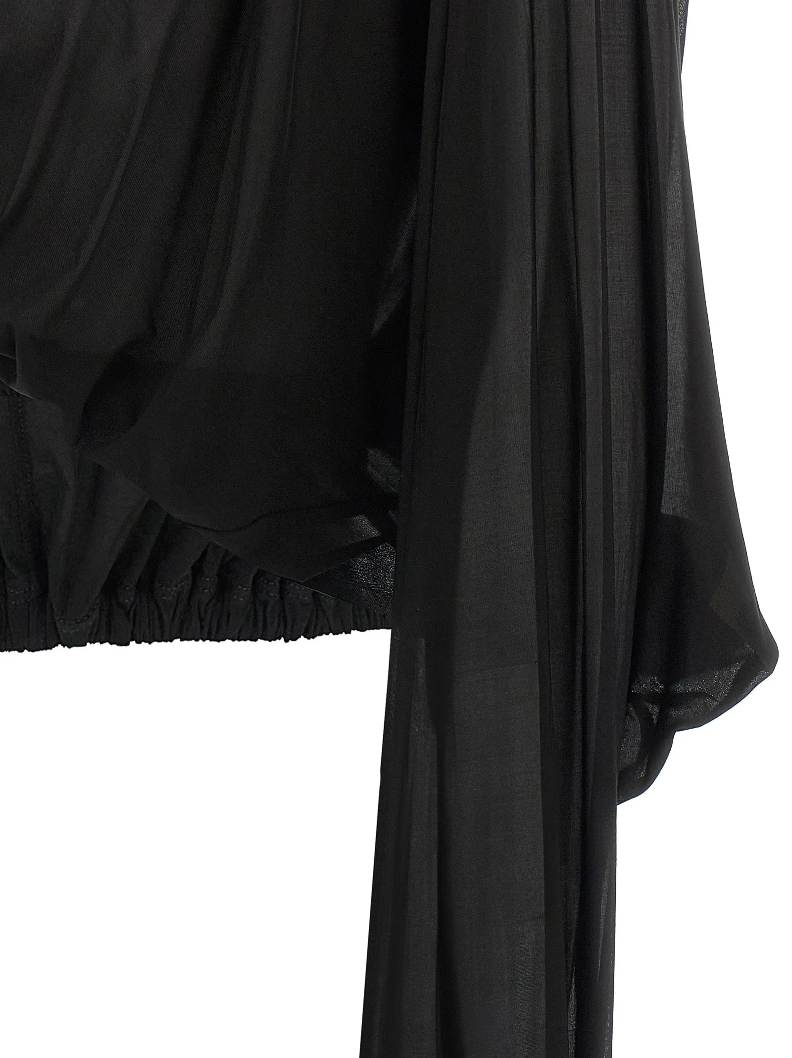 'Crooped Hooded Tunic' sweater sold by Lord & Taylor product image thumbnail 4