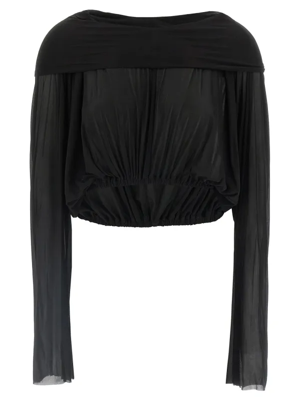 'Crooped Hooded Tunic' sweater sold by Lord & Taylor