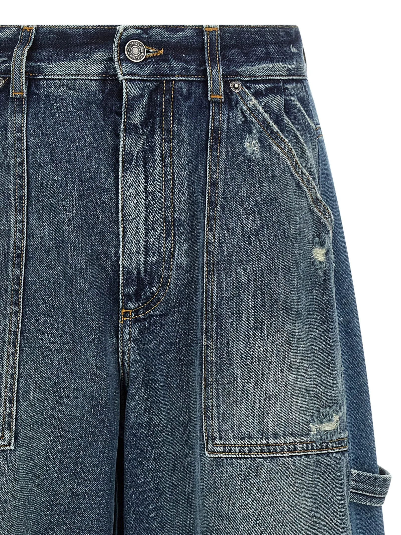 Denim bermuda shorts sold by Lord & Taylor product image thumbnail 3