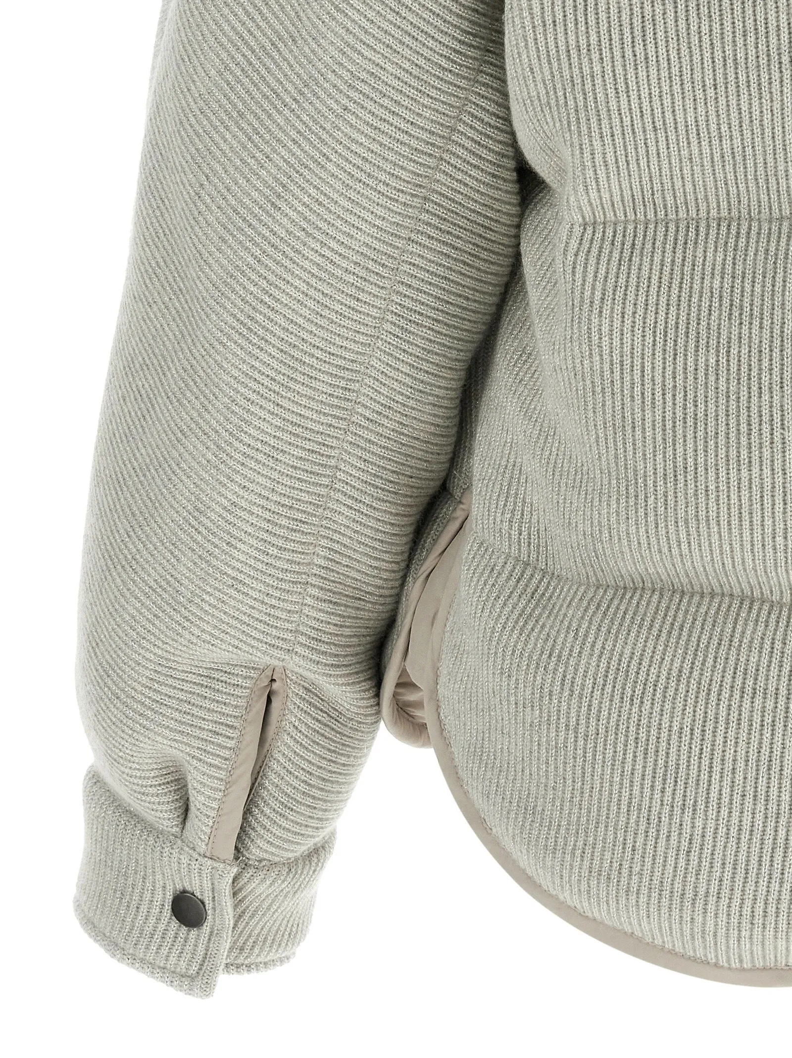 Lame wool down jacket sold by Lord & Taylor product image thumbnail 4