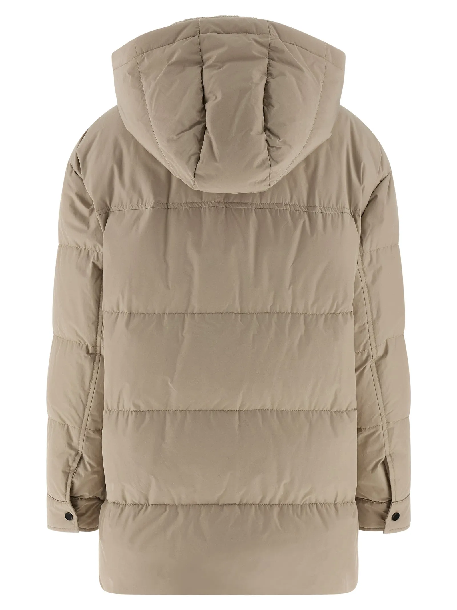 Knitted neck down jacket sold by Lord & Taylor product image thumbnail 2