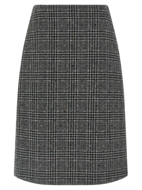 Tweed skirt made by Fendi