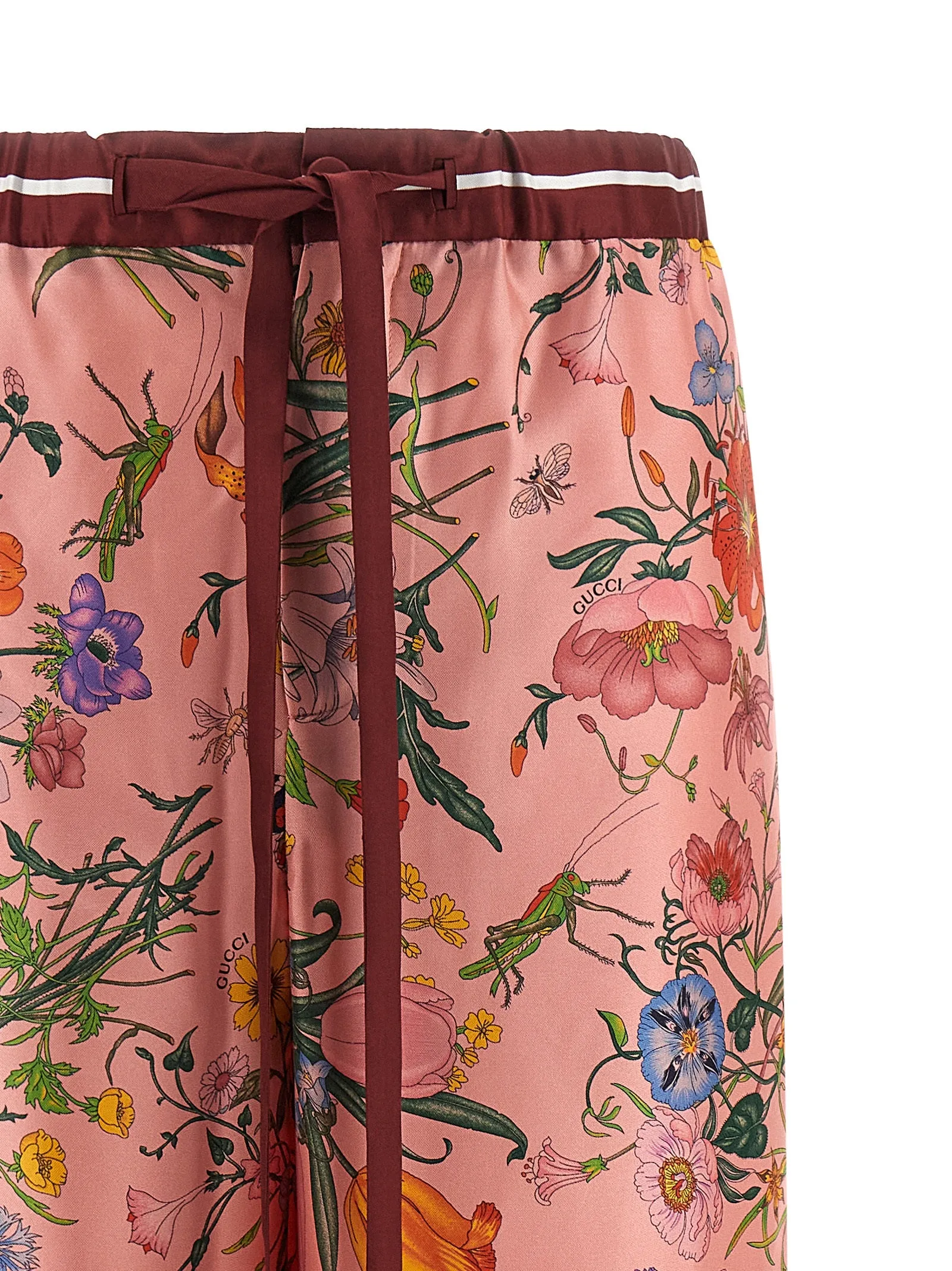 'Flora' print pants sold by Lord & Taylor product image thumbnail 3
