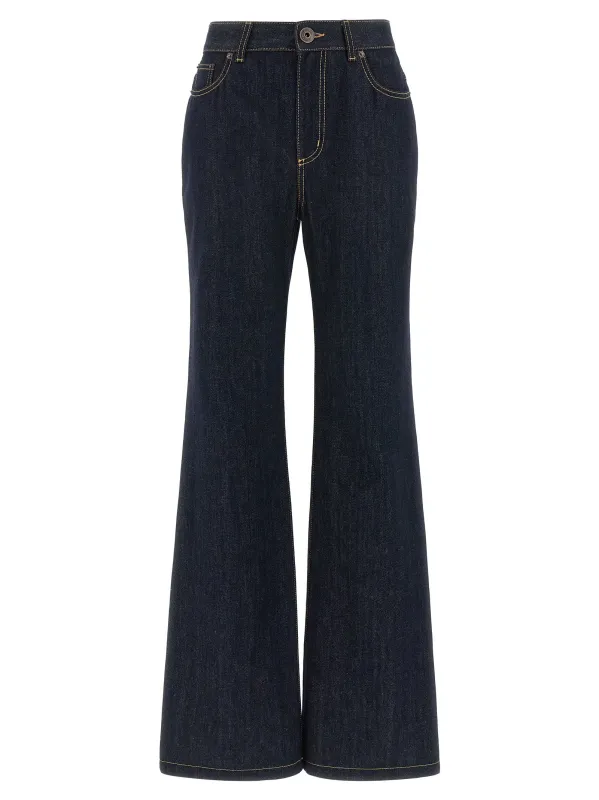 Straight leg jeans made by Alexander McQueen
