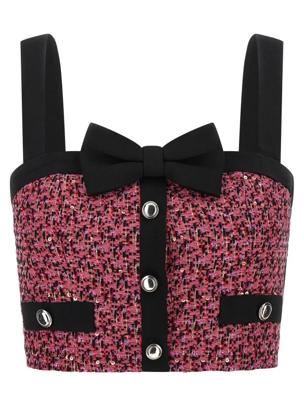 Tweed top sold by Lord & Taylor