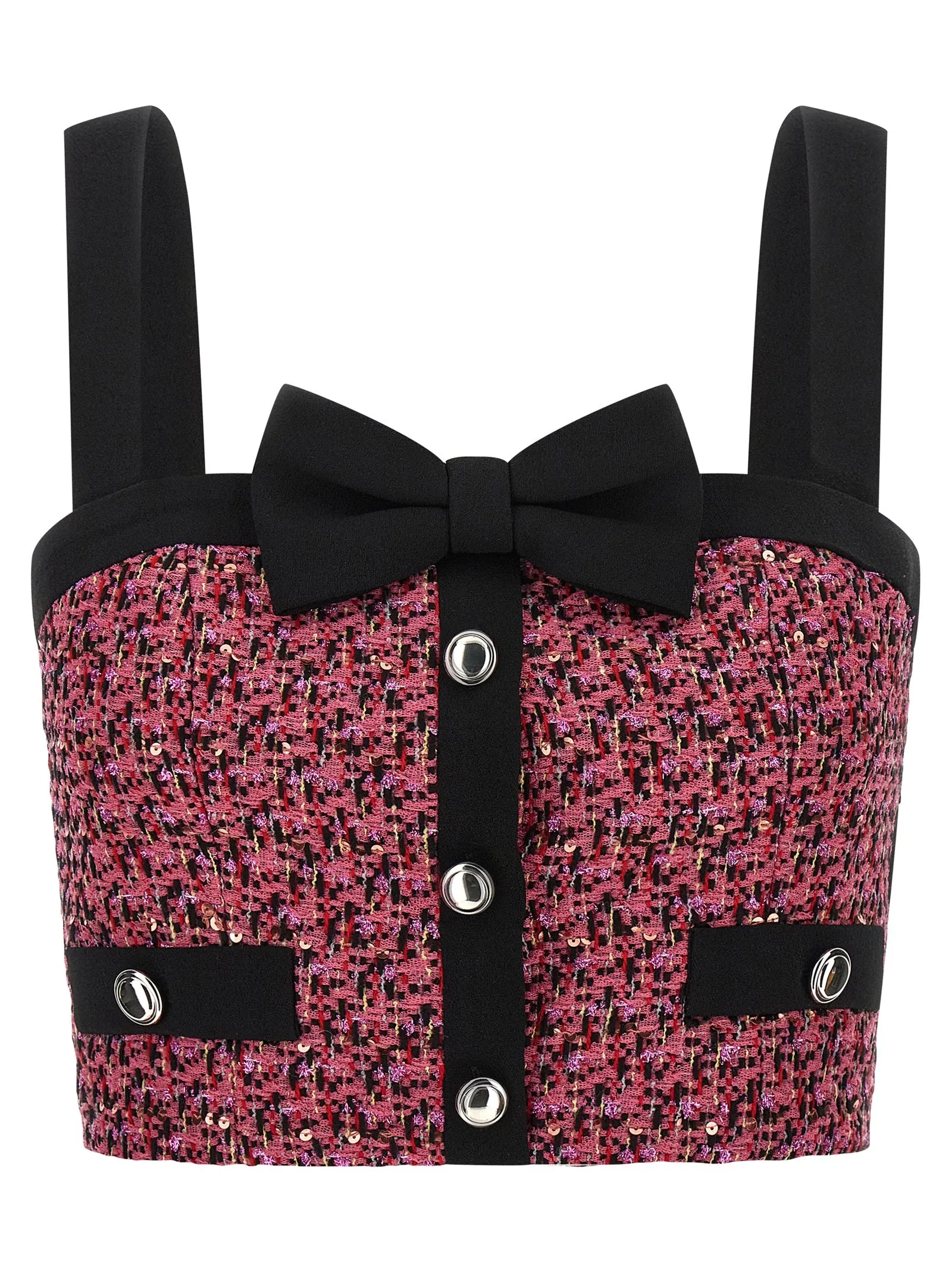 Tweed top sold by Lord & Taylor