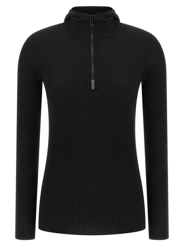 Monile hooded sweater sold by Lord & Taylor
