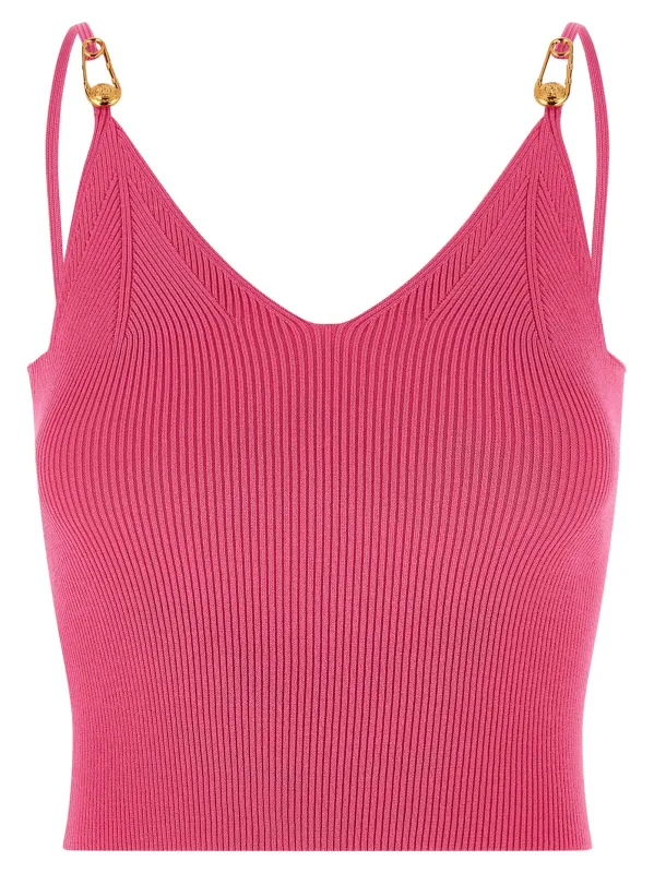 'Safety Pin' top made by Versace