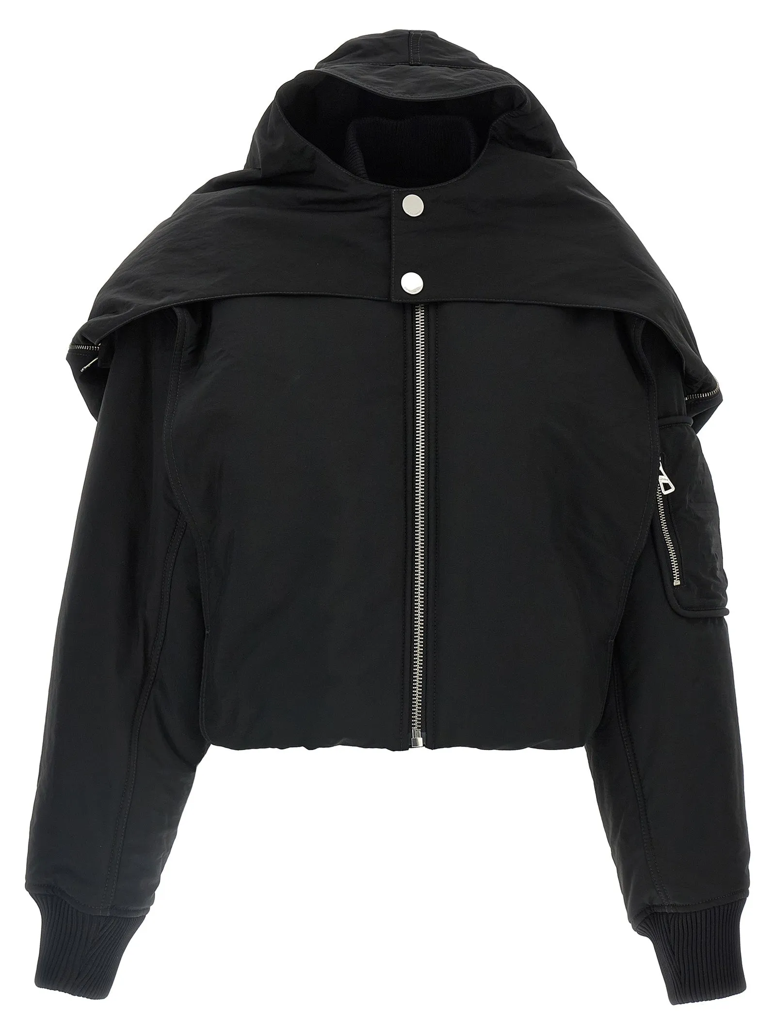 'The Hooded Bomber' jacket sold by Lord & Taylor product image thumbnail 2