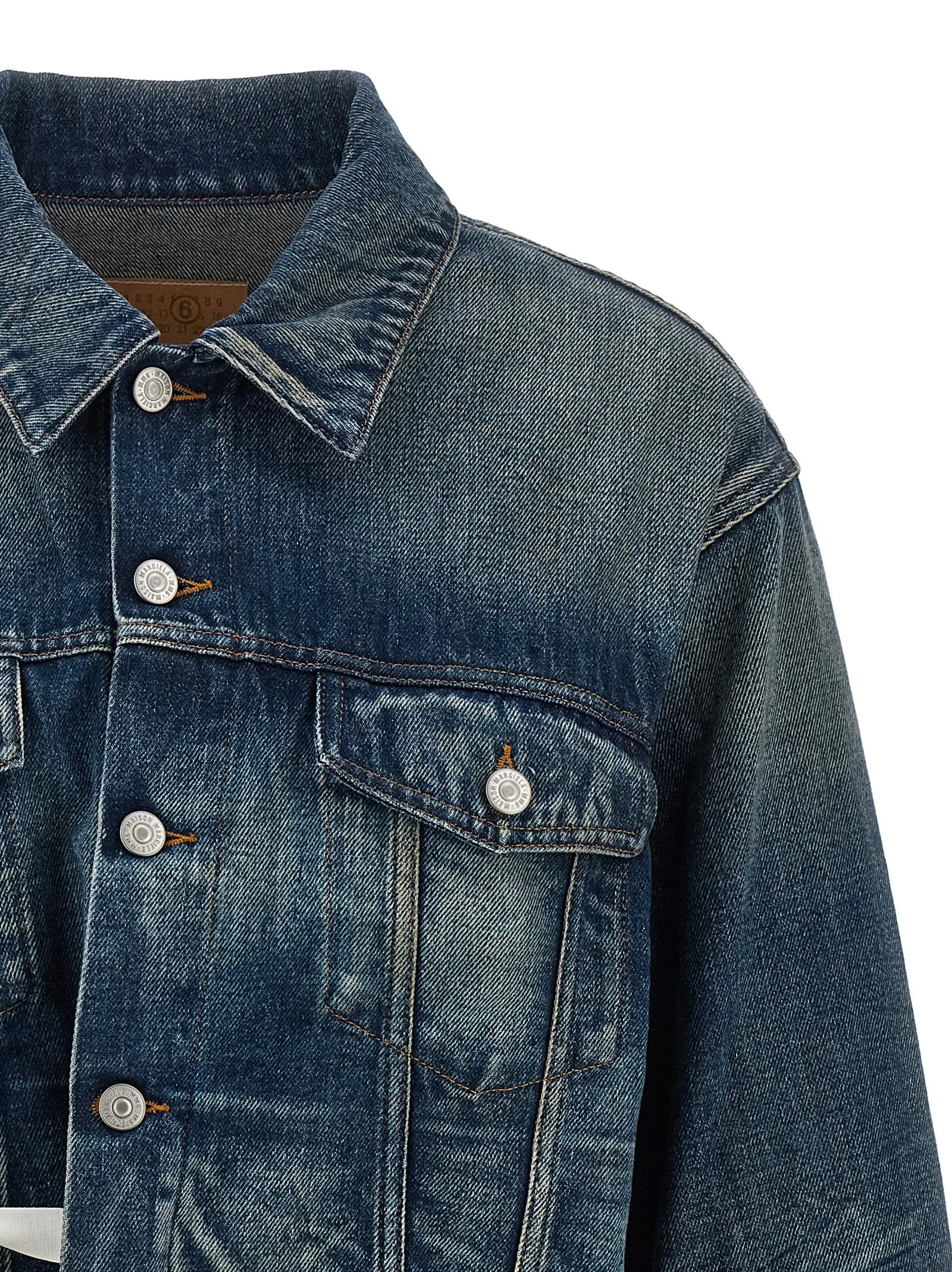 Tape denim jacket sold by Lord & Taylor product image thumbnail 3