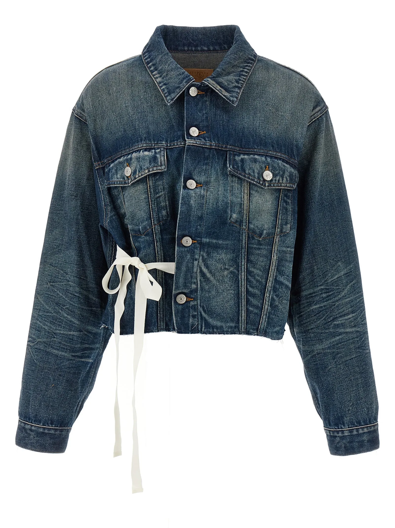 Tape denim jacket sold by Lord & Taylor