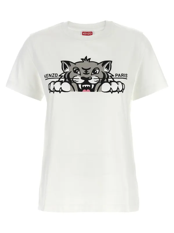 'Happy Tiger' T-shirt made by Kenzo