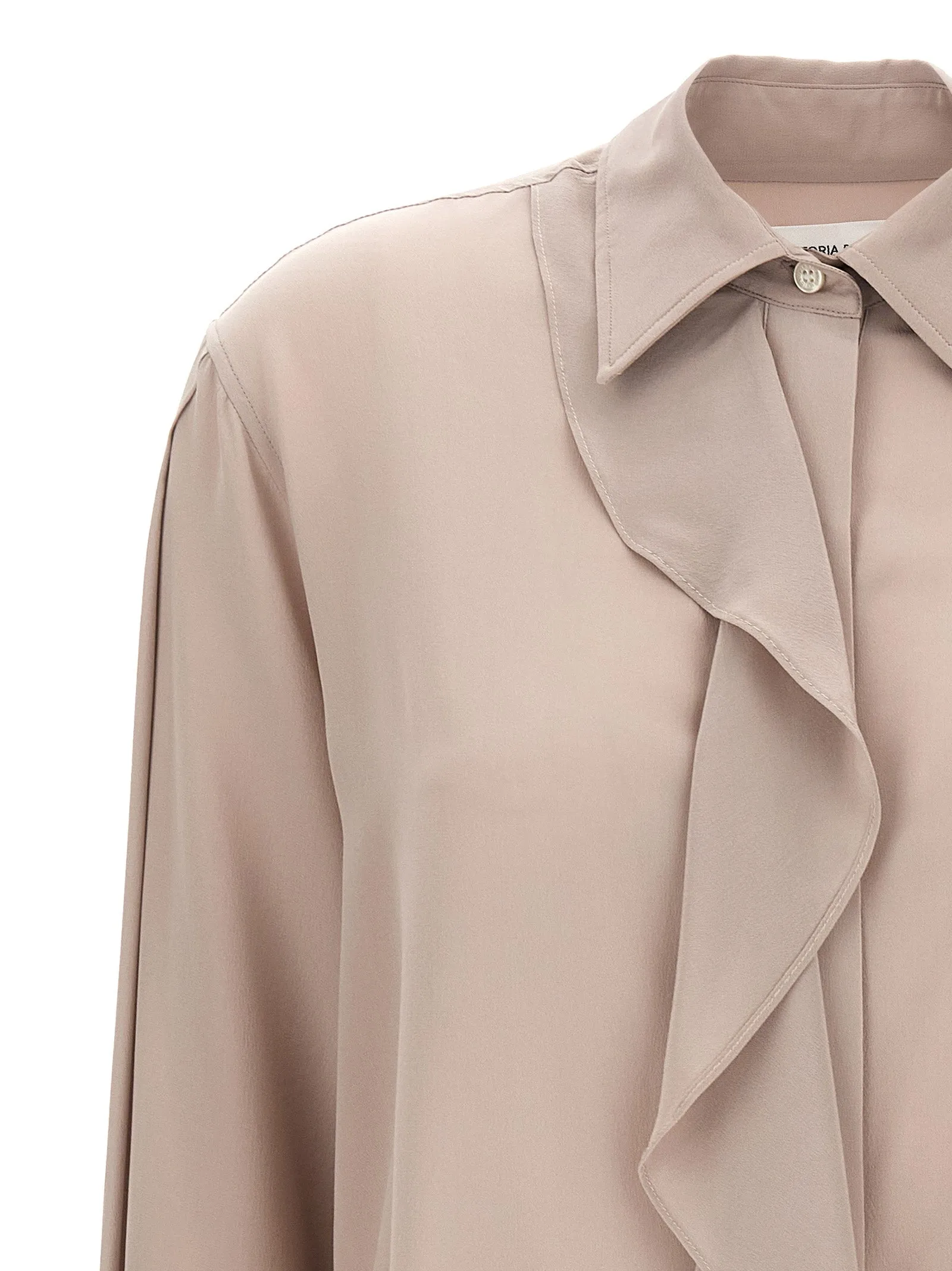 'Asymmetric Ruffle' blouse sold by Lord & Taylor product image thumbnail 3