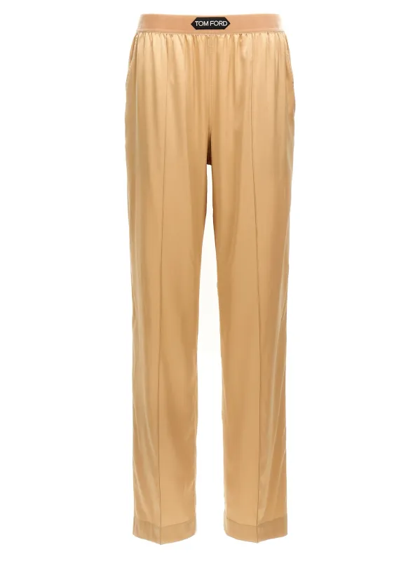 Silk pants made by Tom Ford