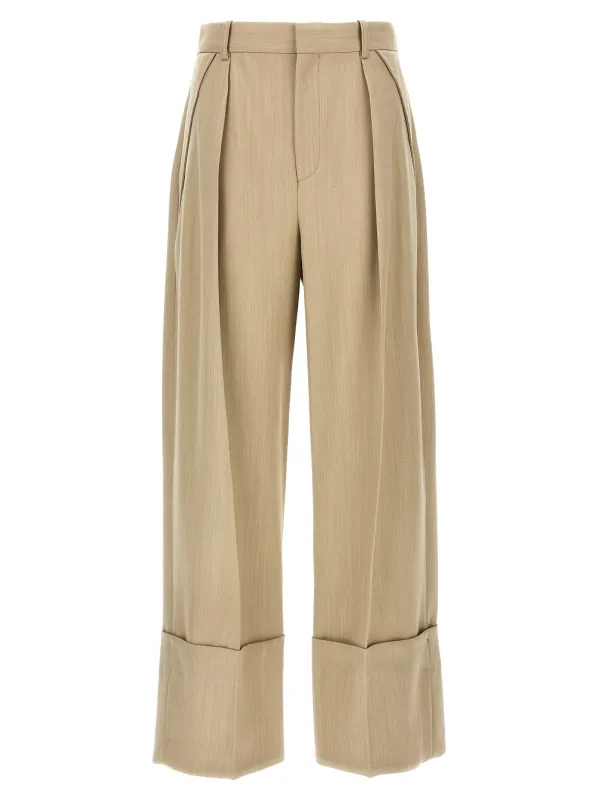 Maxi turn-up pants sold by Lord & Taylor