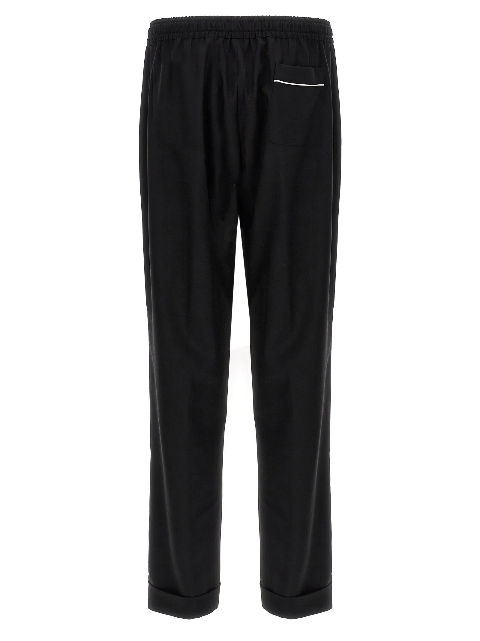 Contrast piping pants sold by Lord & Taylor product image thumbnail 2