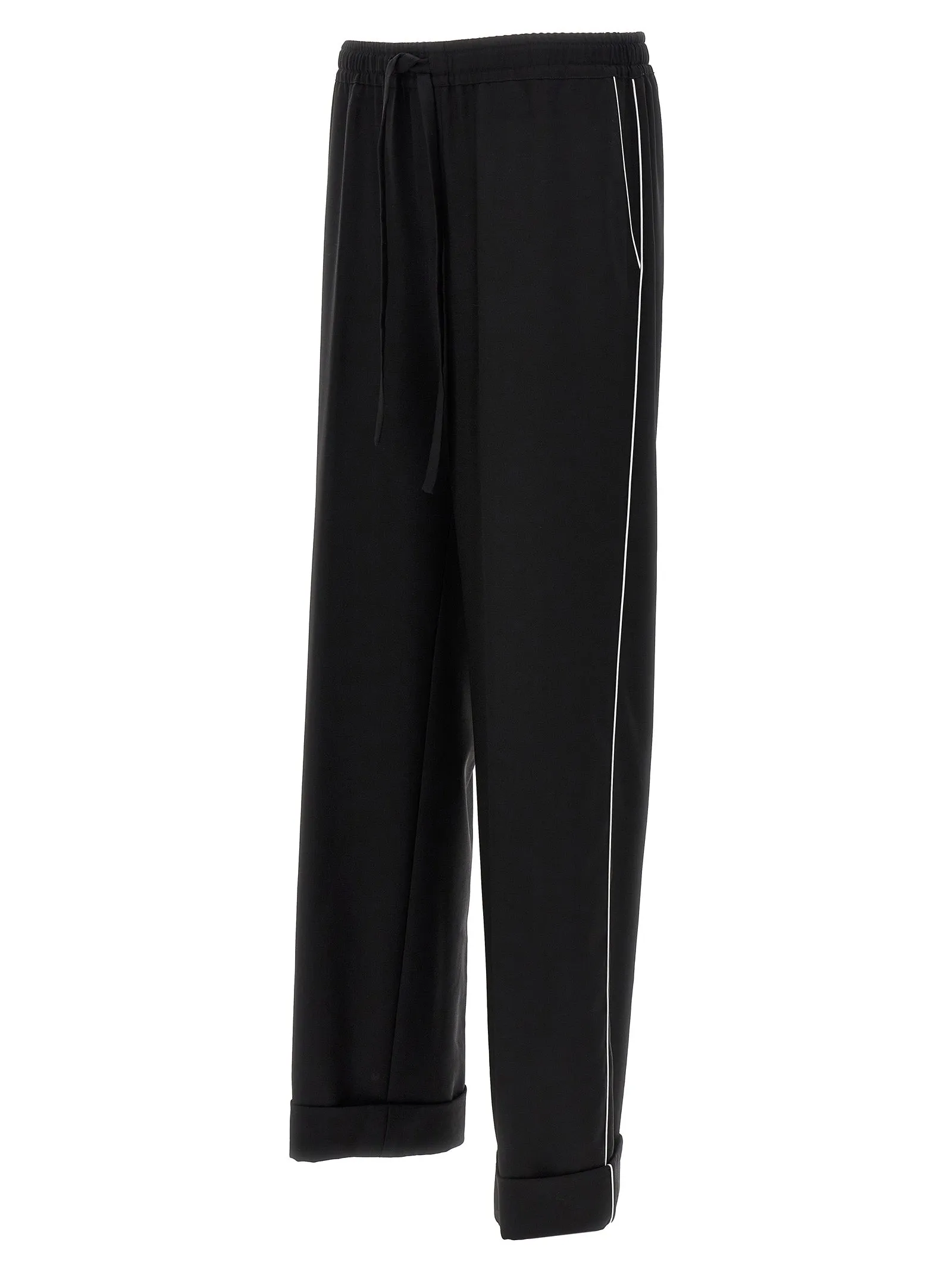 Contrast piping pants sold by Lord & Taylor product image thumbnail 3