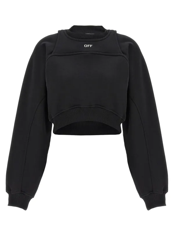 Cropped sweatshirt sold by Lord & Taylor