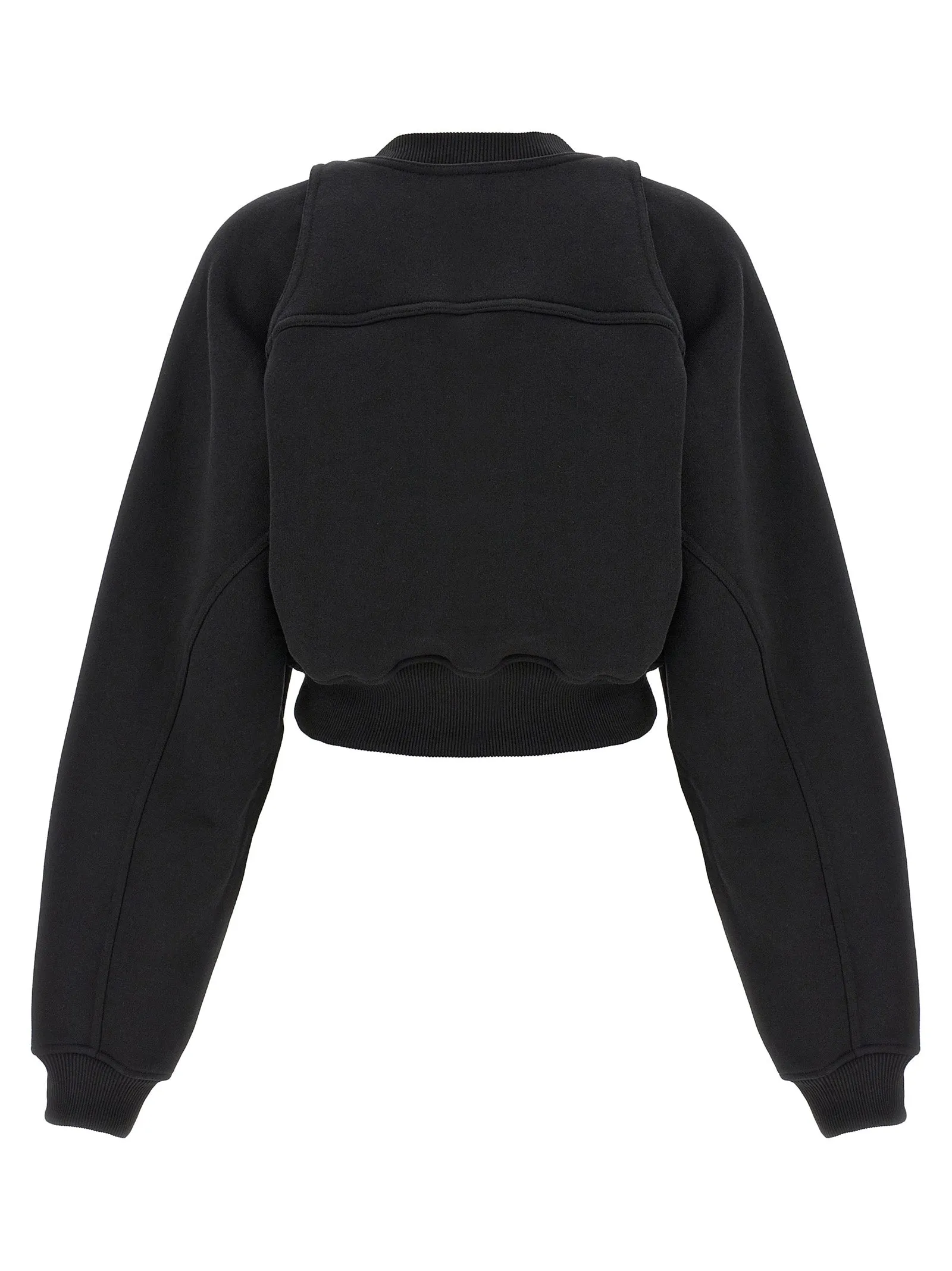 Cropped sweatshirt sold by Lord & Taylor product image thumbnail 2