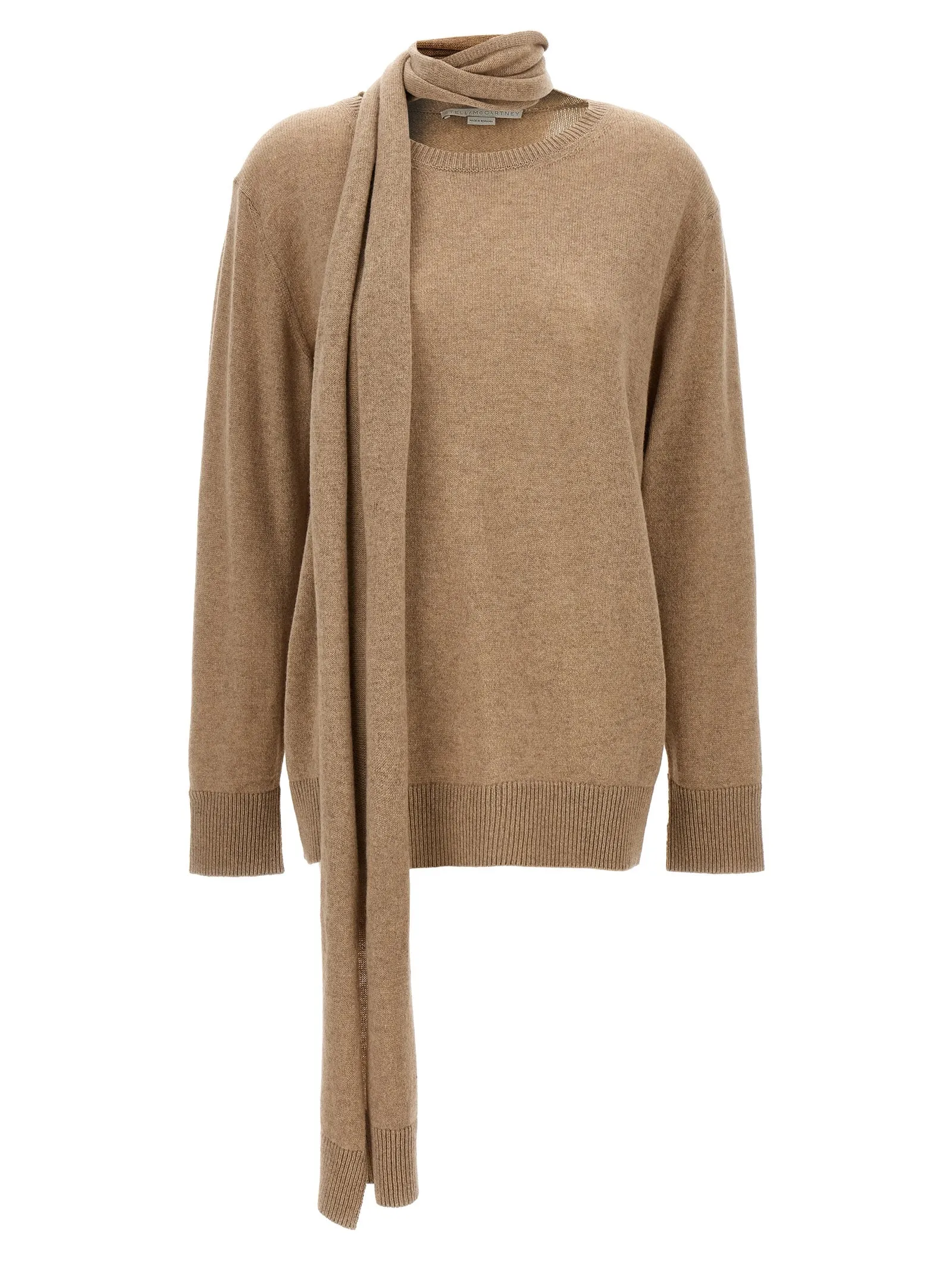 Scarf detail sweater sold by Lord & Taylor