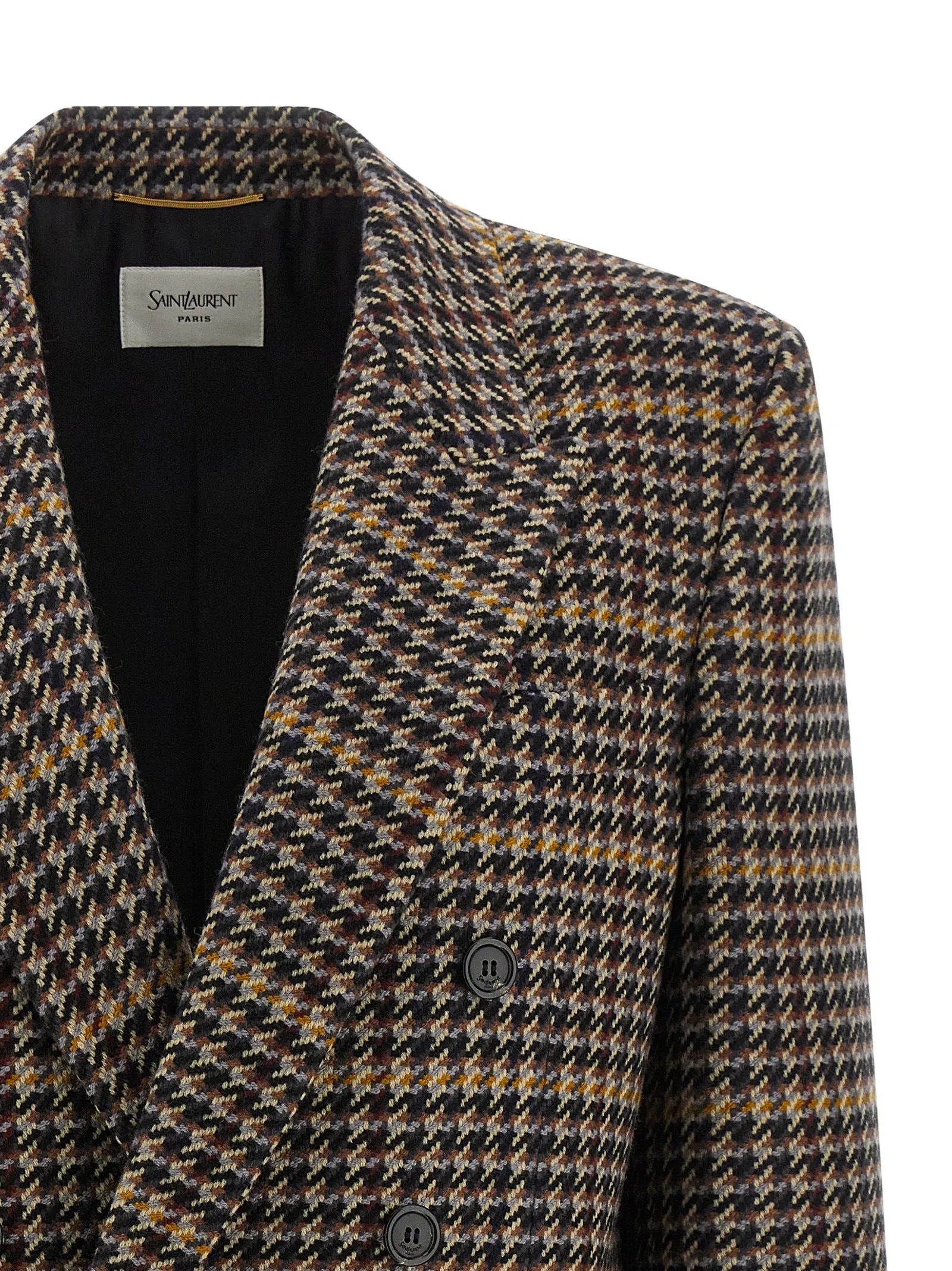 Double-breasted houndstooth blazer sold by Lord & Taylor product image thumbnail 3