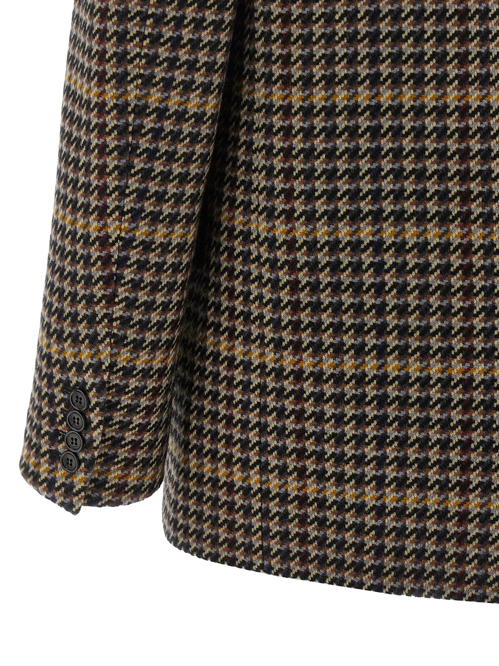 Double-breasted houndstooth blazer sold by Lord & Taylor product image thumbnail 4
