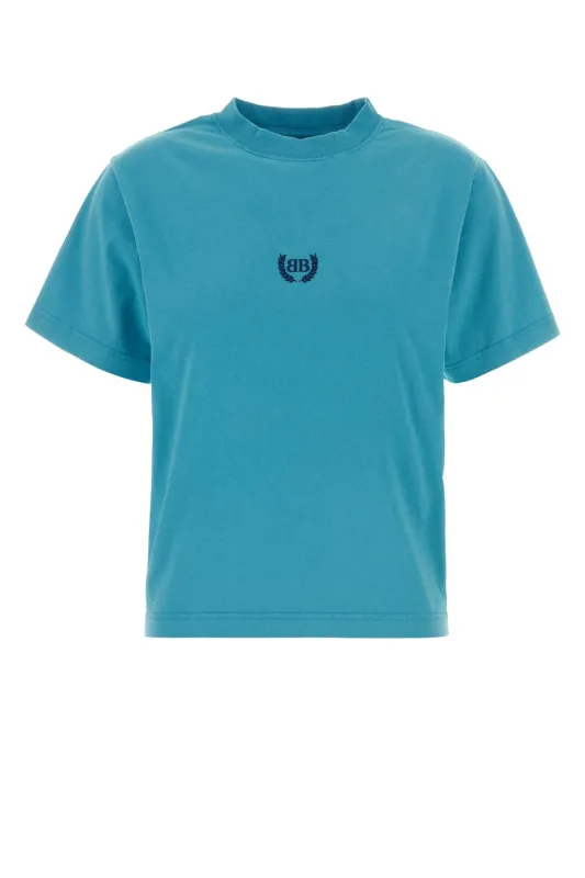 TURQUOISE COTTON T-SHIRT sold by Lord & Taylor
