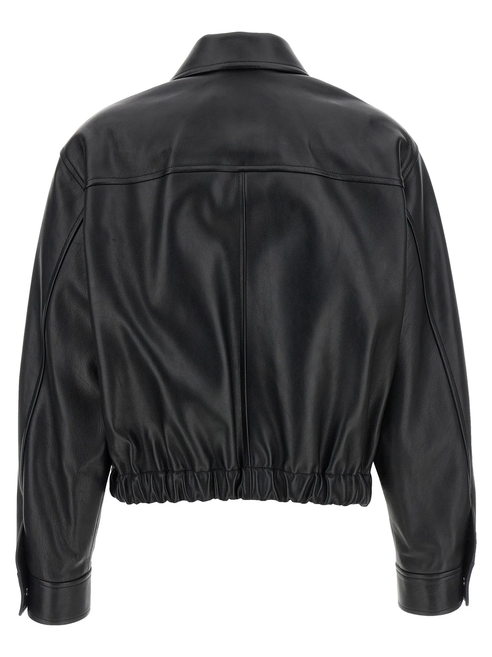 Leather blouson sold by Lord & Taylor product image thumbnail 2