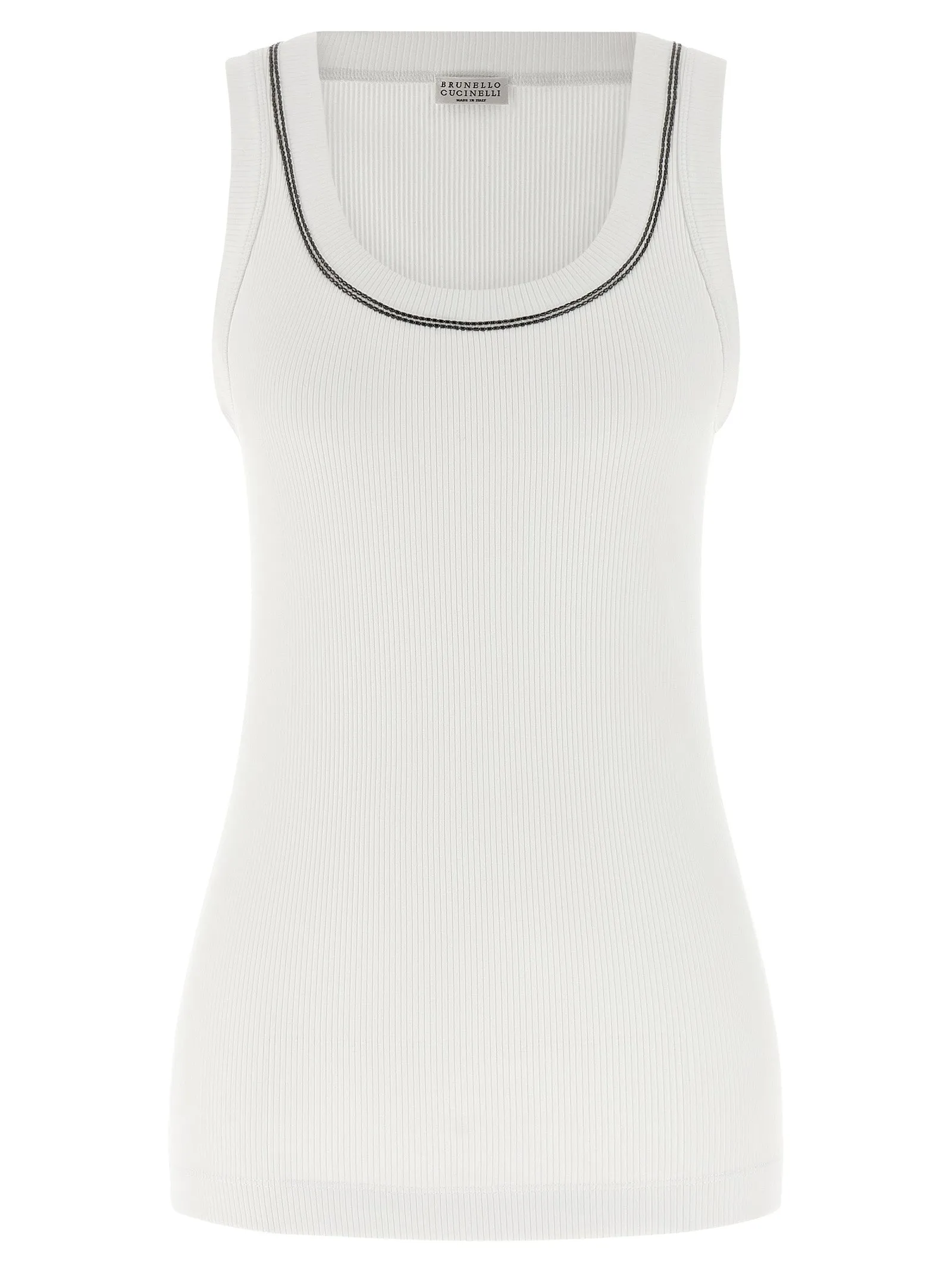 'Shiny Trim' top sold by Lord & Taylor