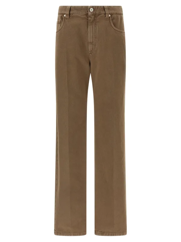 Denim pants made by Brunello Cucinelli