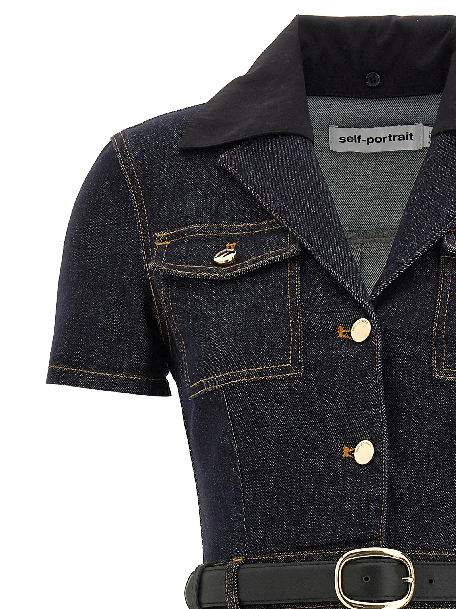 'Indigo Denim Midi' dress sold by Lord & Taylor product image thumbnail 4