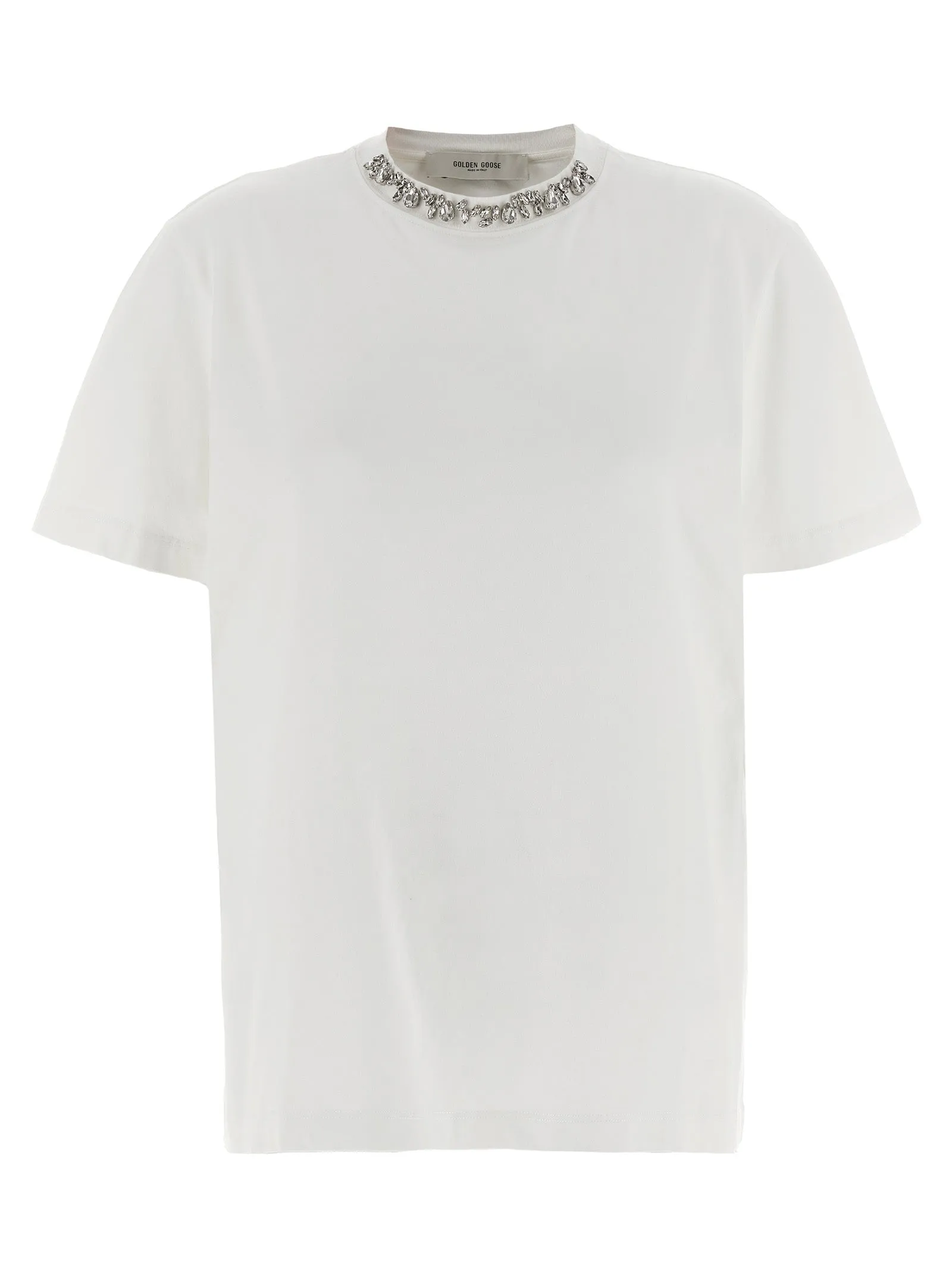 Crystal crew neck t-shirt sold by Lord & Taylor