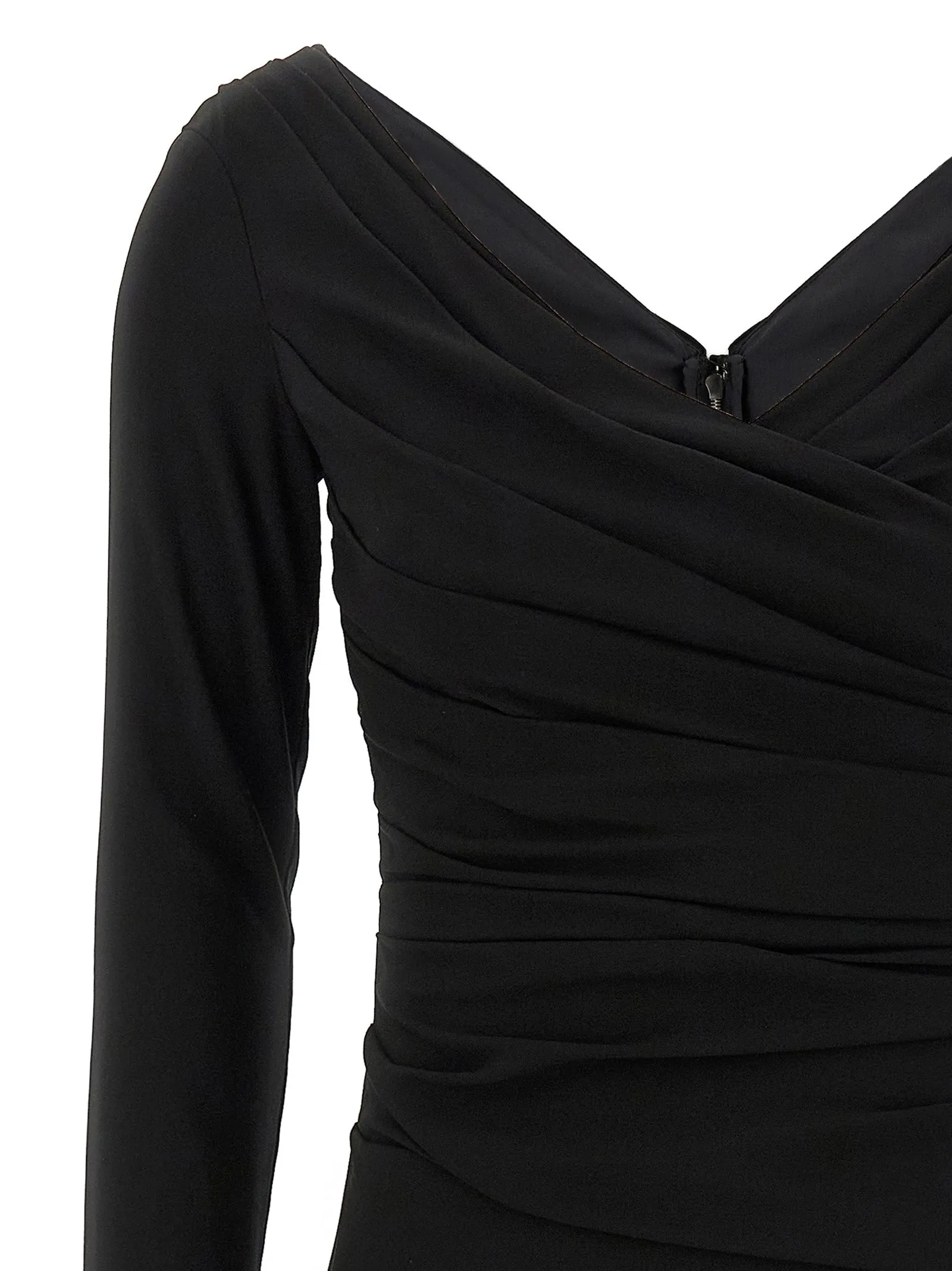 Draped dress sold by Lord & Taylor product image thumbnail 3