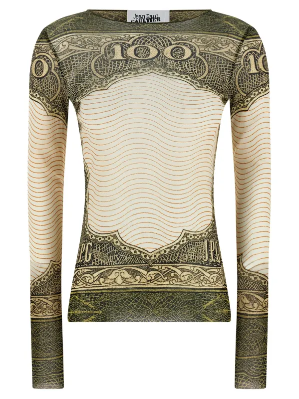 'Re-edition - The Green Cartouche' top sold by Lord & Taylor