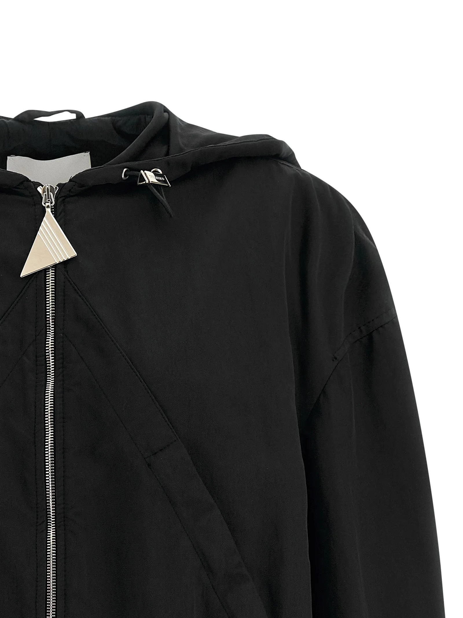 Hooded bomber jacket sold by Lord & Taylor product image thumbnail 3